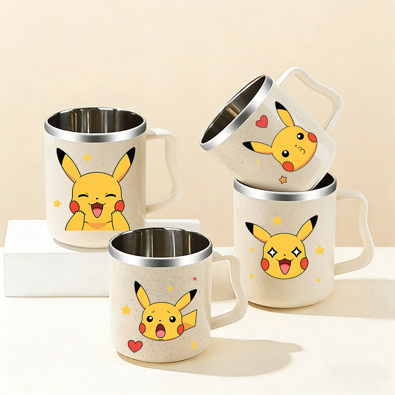 Good Coffee Tea - Pokemoned Water Bottle for girl boy