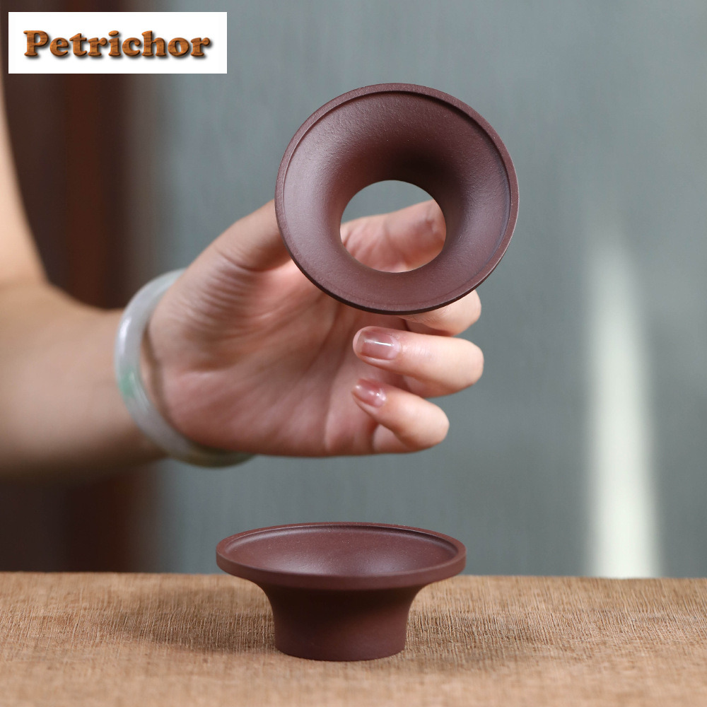 Pour Over Kettle - Yixing Zisha Round Lotus Leaf Tea