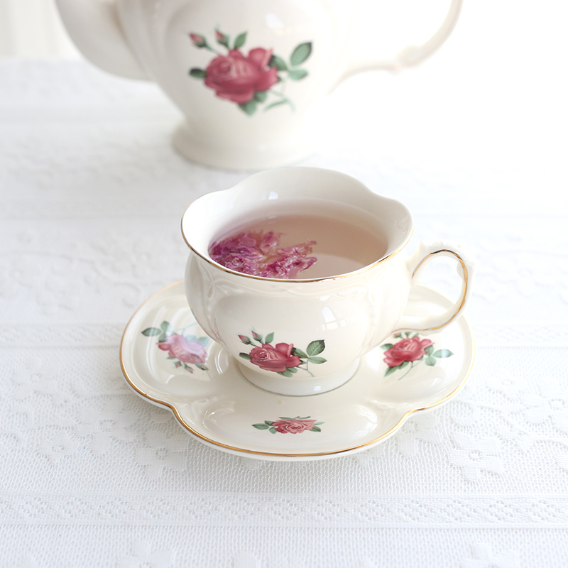 French gold edged ceramic gold – Coffee Tea English recenzja i cena