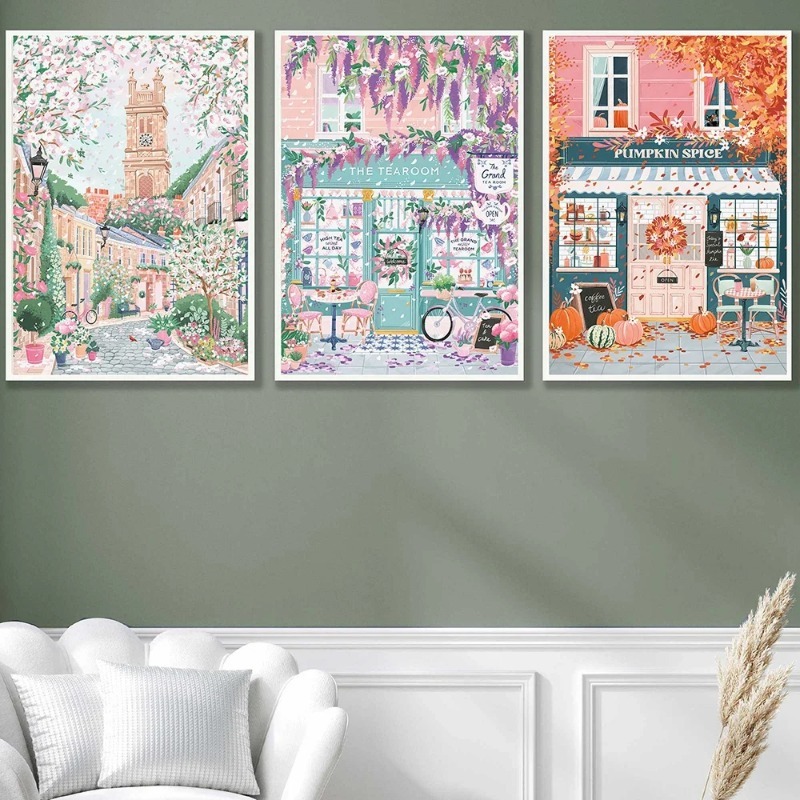 Paris London Hungary Travel Po – Coffee Tea Poster recenzja i cena