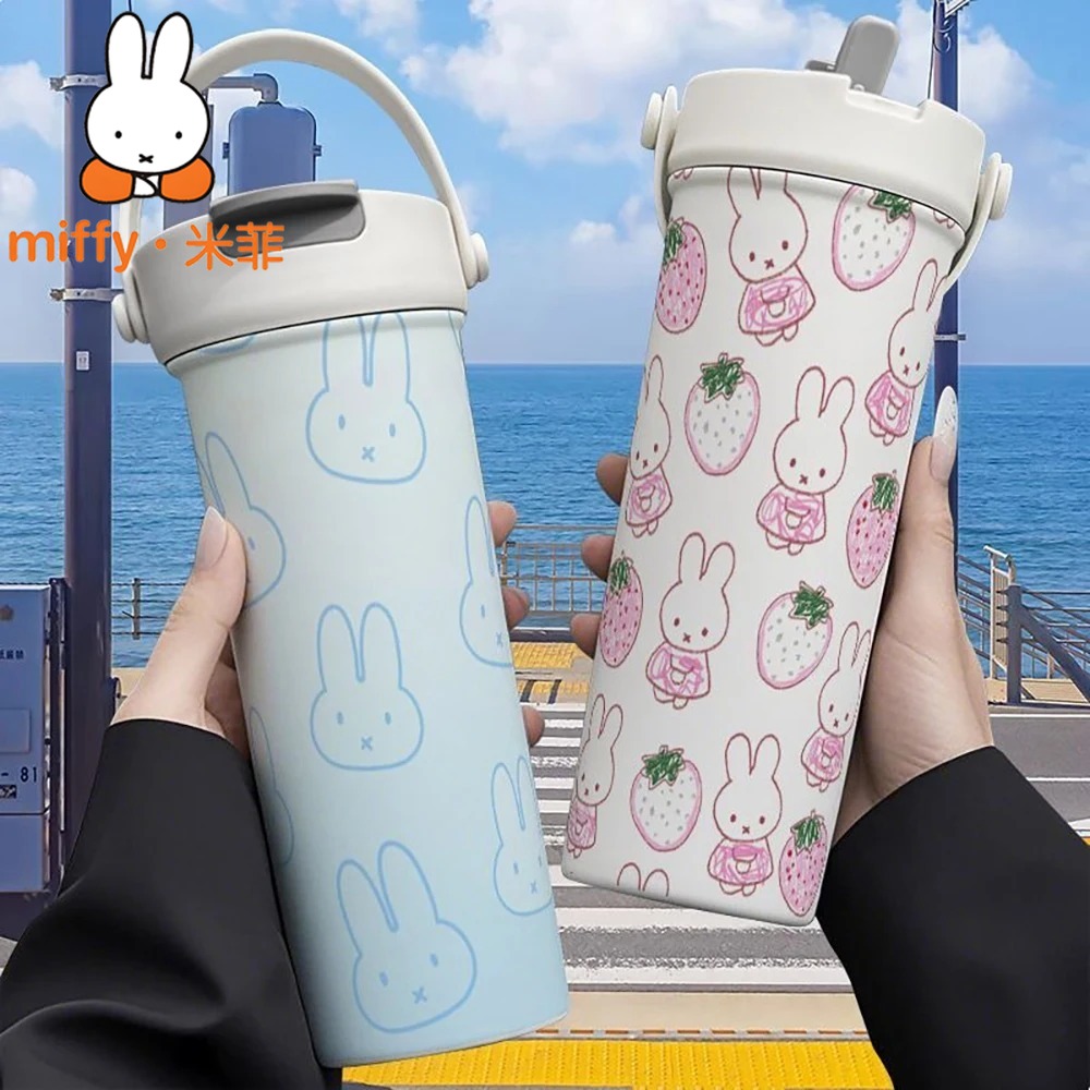 Miffy Rabbit Handheld Thermos  – Good Coffee Tea recenzja i cena