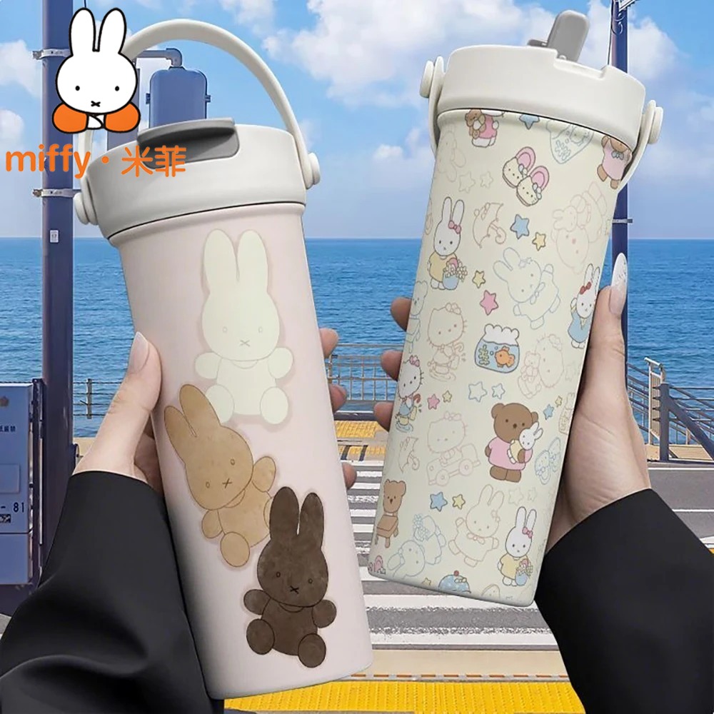 Miffy Rabbit Handheld Thermos  – Good Coffee Tea recenzja i cena