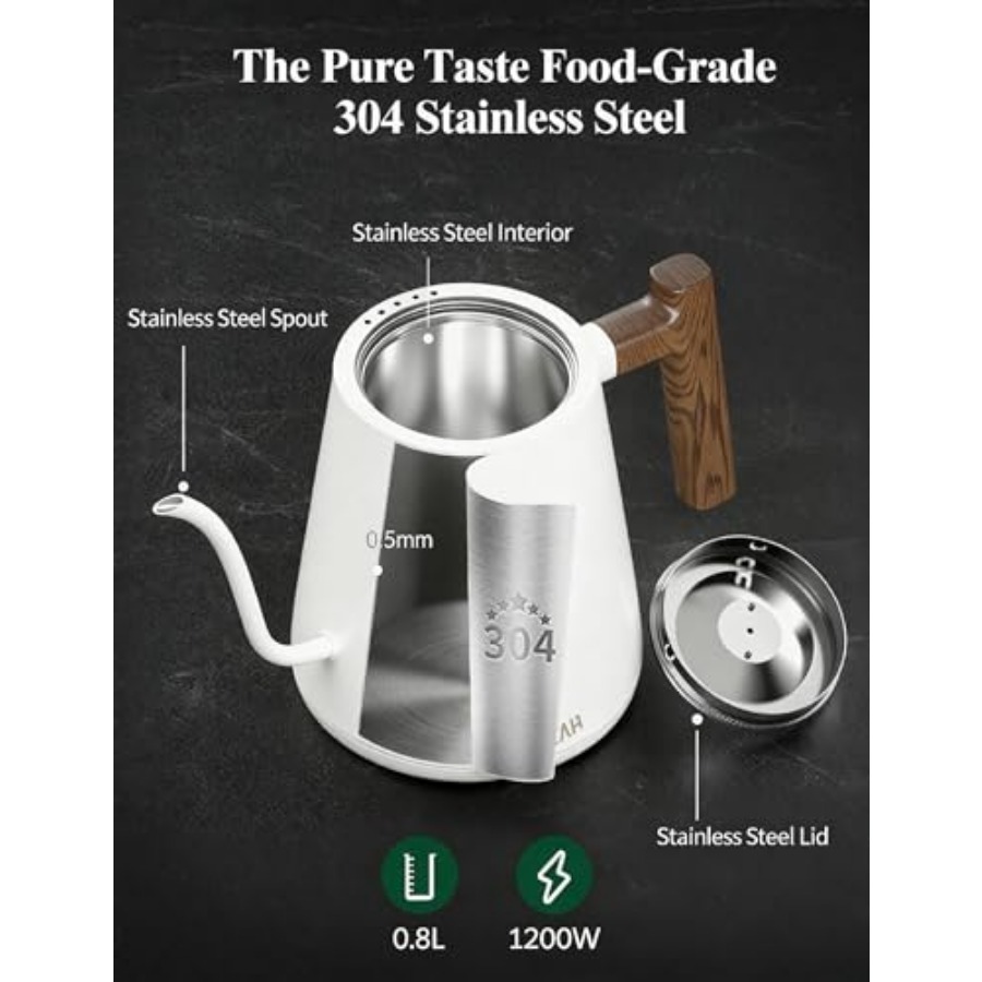 Gooseneck Electric Kettle with – Pour Over Kettle recenzja i cena