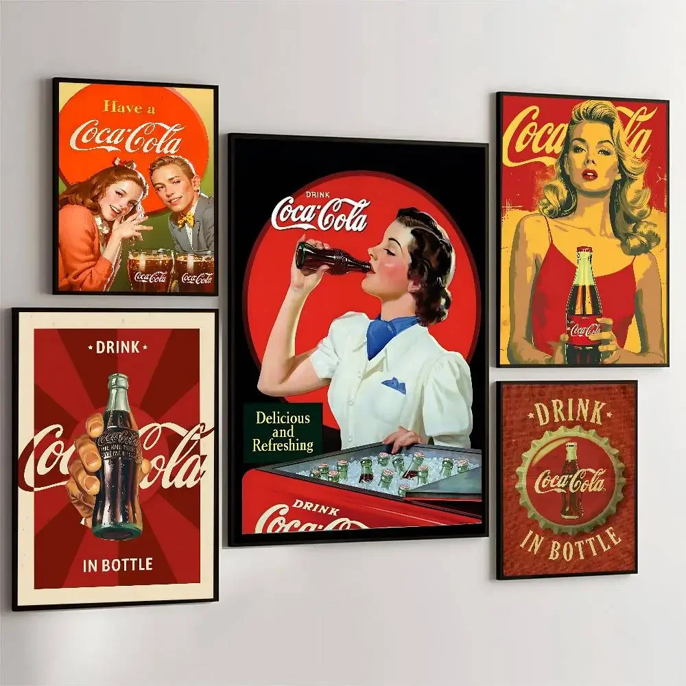 Classic Vintage C-Coca C-cola  – Coffee Tea Poster recenzja i cena