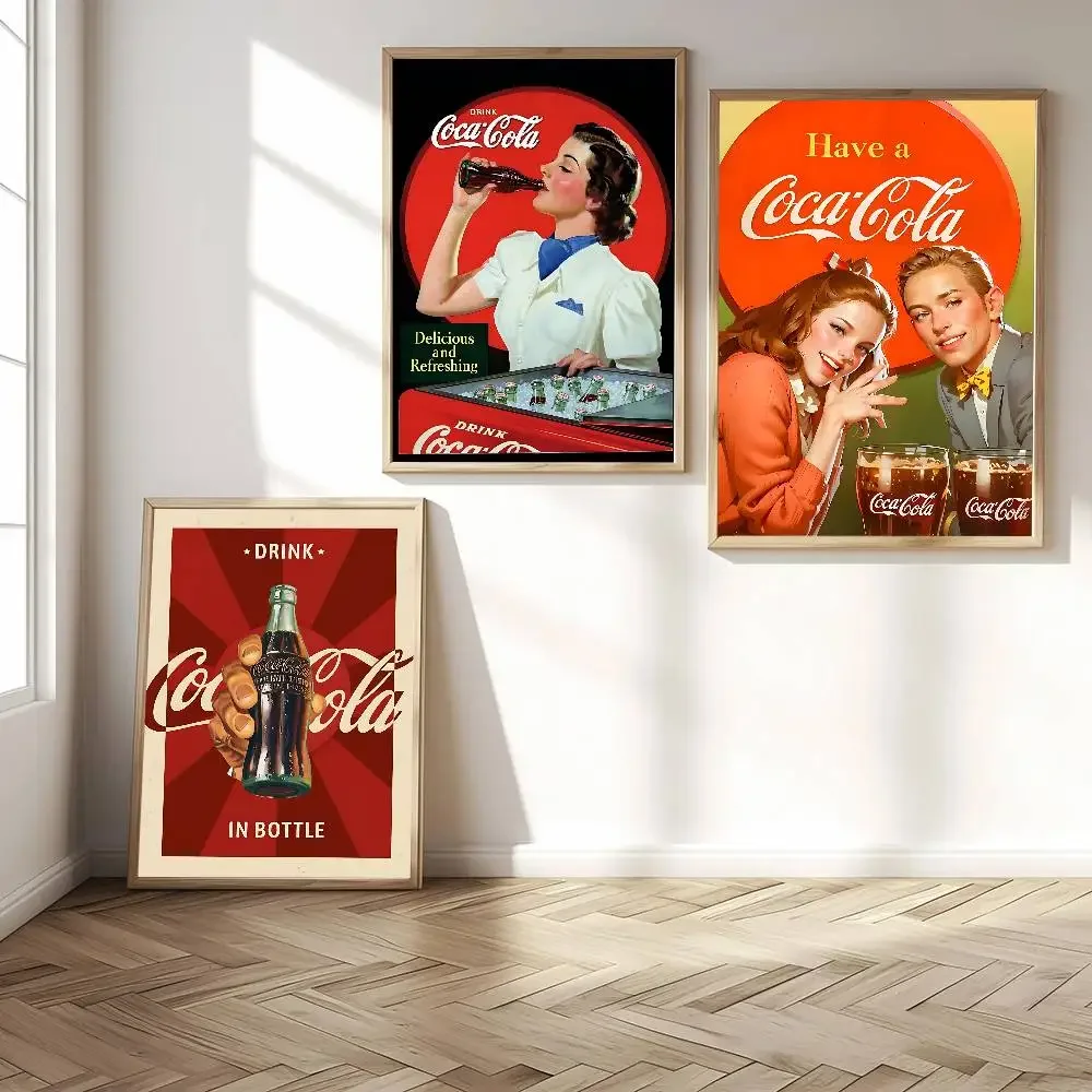 Classic Vintage C-Coca C-cola  – Coffee Tea Poster recenzja i cena