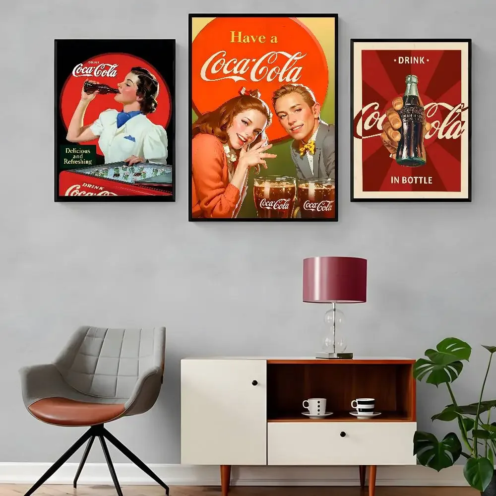Classic Vintage C-Coca C-cola  – Coffee Tea Poster recenzja i cena