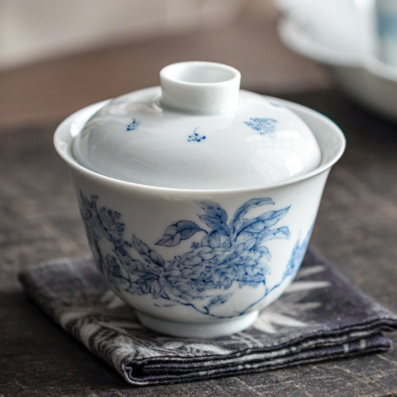 Antique Blue White Porcelain G – Gongfu Tea Set recenzja i cena