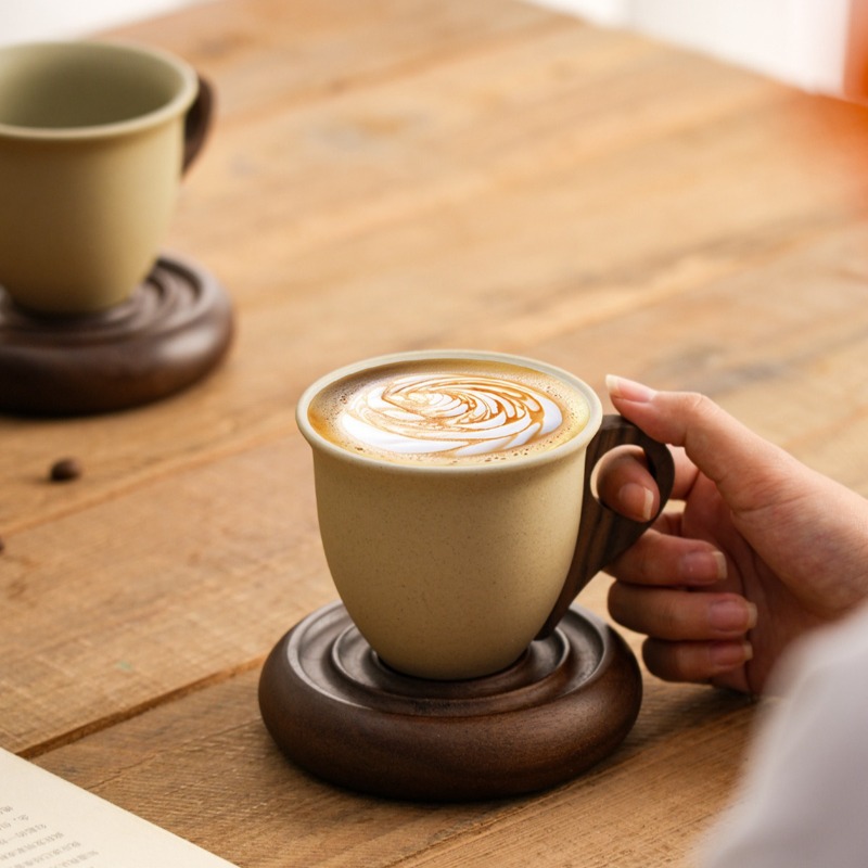 Creative Brown Ceramic and Woo – Coffee Tea Garden recenzja i cena