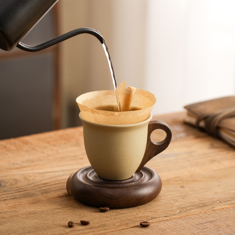Creative Brown Ceramic and Woo – Coffee Tea Garden recenzja i cena