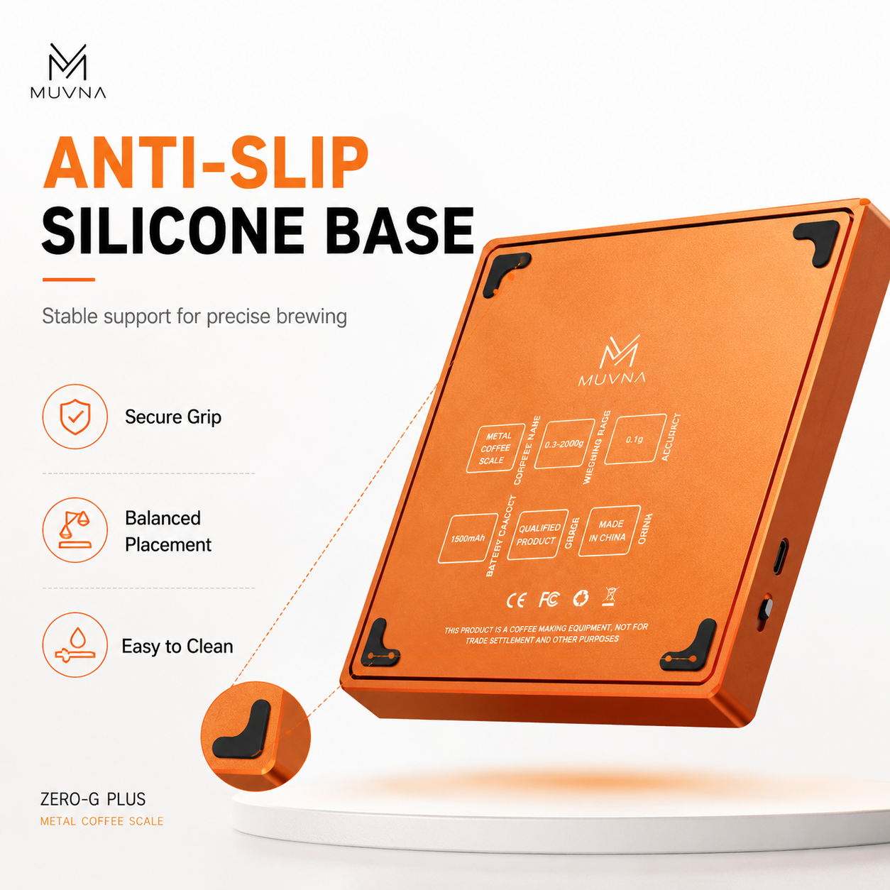 MUVNA Coffee Scale Espresso Sc – Coffee Bean Scale recenzja i cena