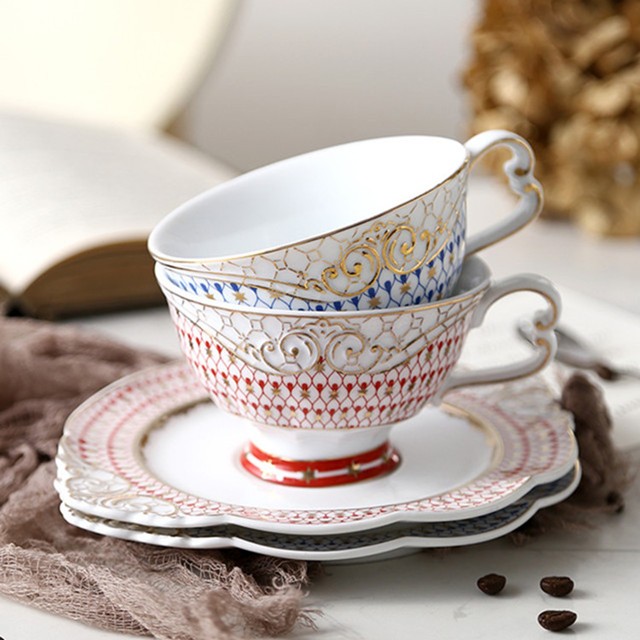 European Ceramic Coffee Cup, H – Coffee Tea English recenzja i cena