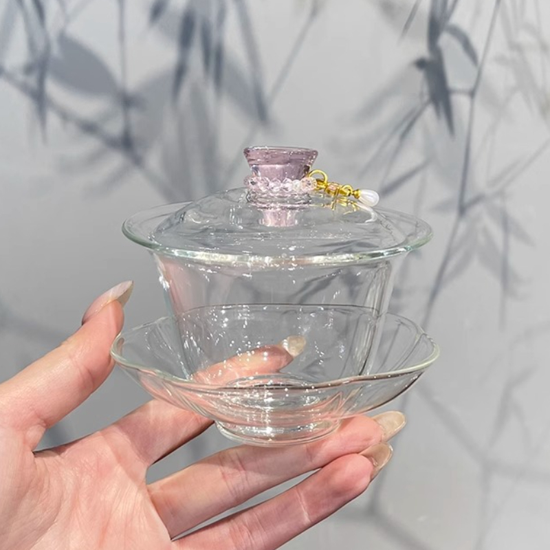 Pink High Borosilicate Glass G – Gongfu Tea Set recenzja i cena