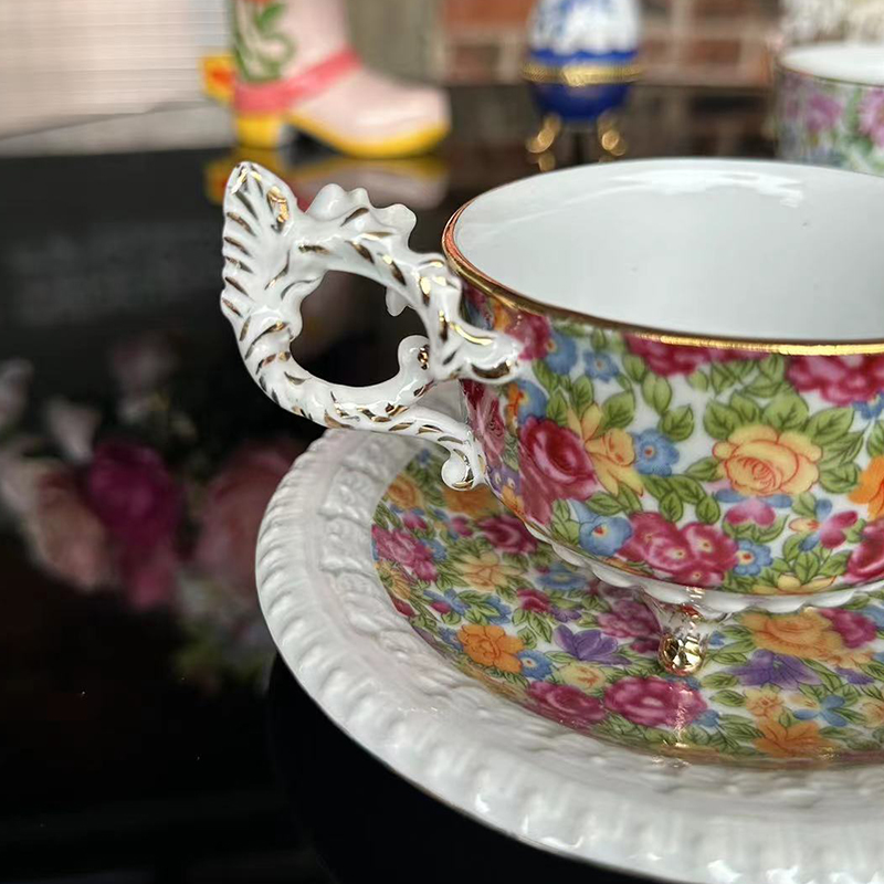 Coffee cups, plates, European  – Coffee Tea English recenzja i cena