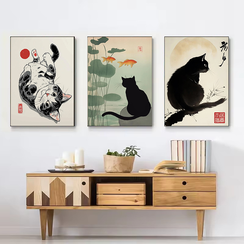 Vintage Japanese Espresso Sush – Coffee Tea Poster recenzja i cena