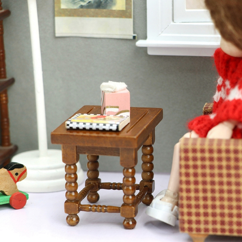 1:12 Dollhouse Miniature Round – Coffee Tea & Jane recenzja i cena