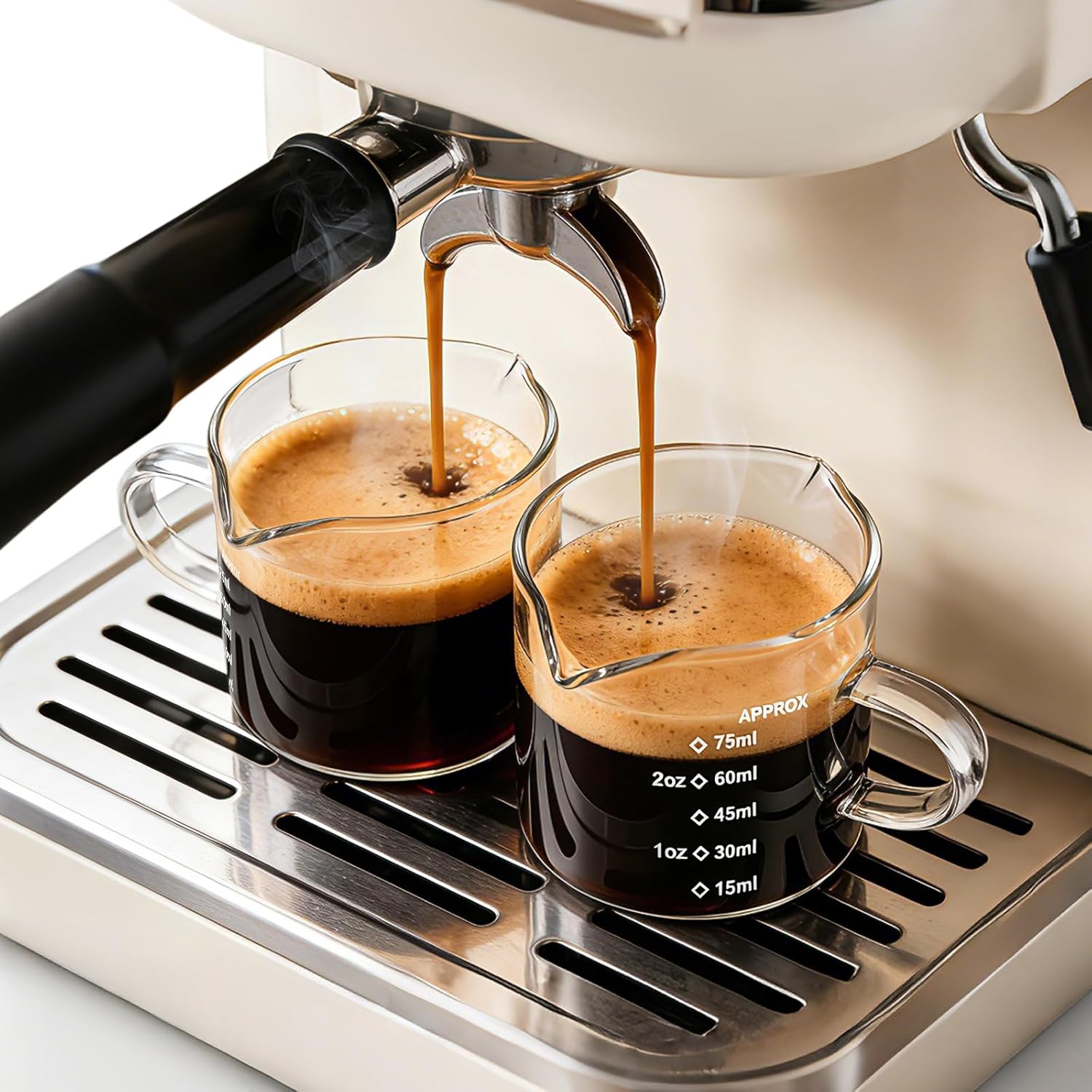 1/2pcs Espresso Cups 4oz Espre – Coffee Bean Scale recenzja i cena
