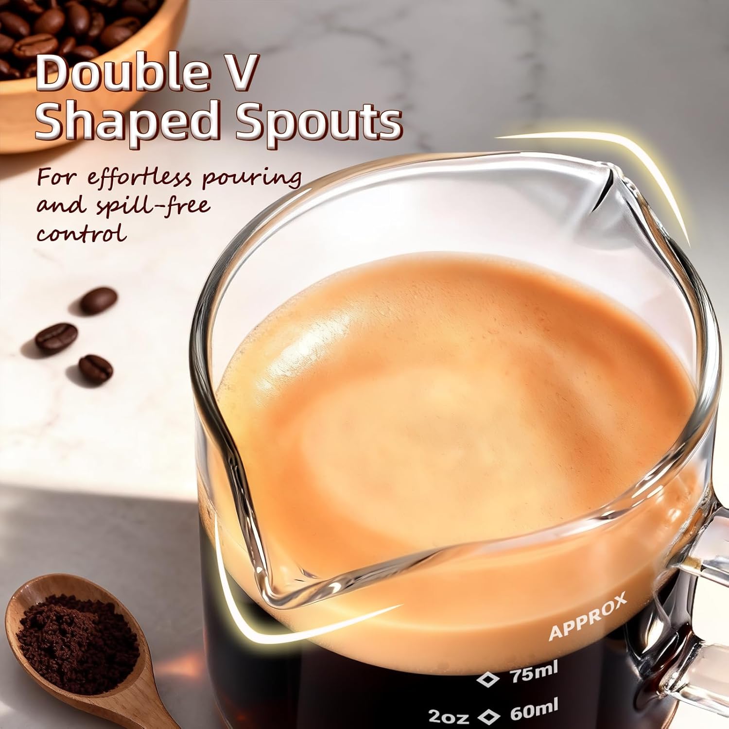 1/2pcs Espresso Cups 4oz Espre – Coffee Bean Scale recenzja i cena