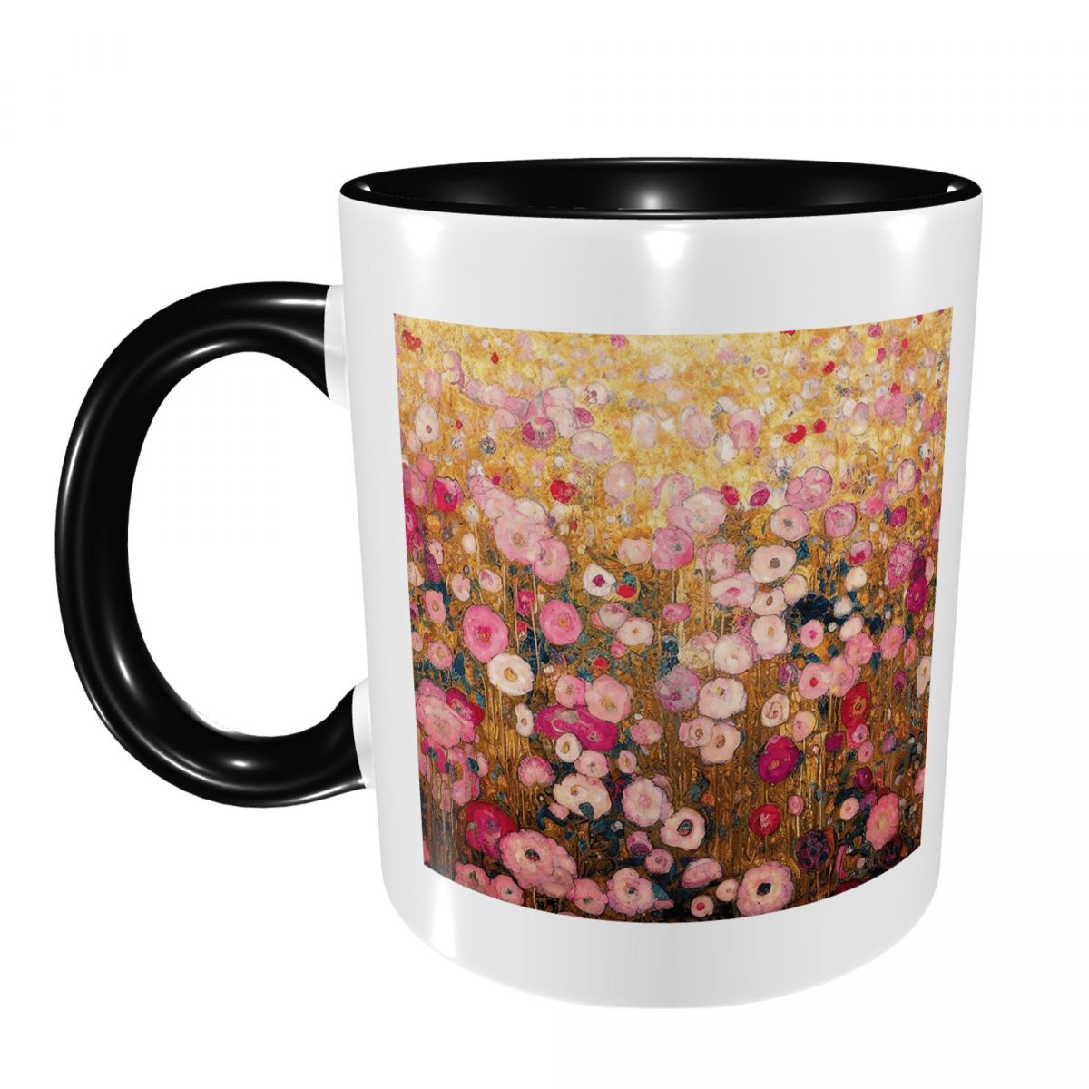 Gustav Klimt Pink Flower Garde – Coffee Tea Garden recenzja i cena