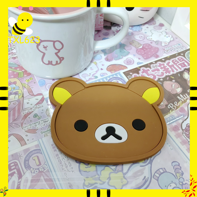 Rilakkuma Silicone Cup Coaster – Good Coffee Tea recenzja i cena
