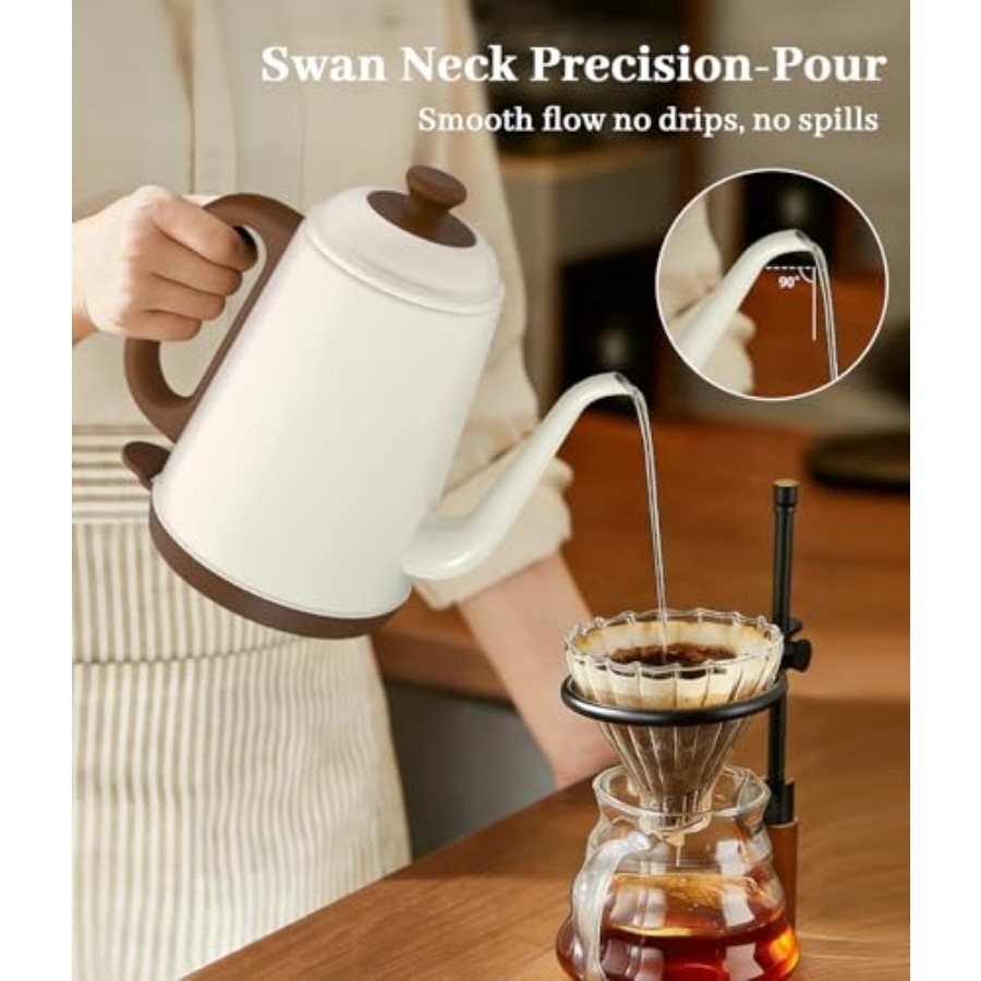 Gooseneck Electric Kettle 1L 1 – Pour Over Kettle recenzja i cena