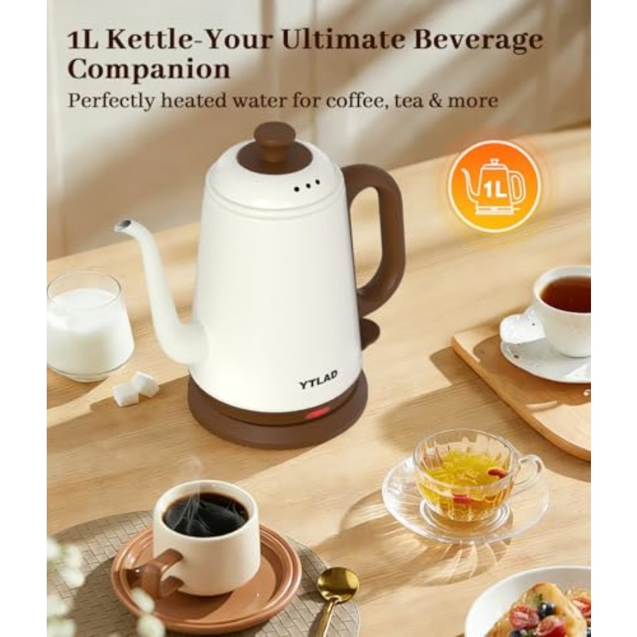 Gooseneck Electric Kettle 1L 1 – Pour Over Kettle recenzja i cena