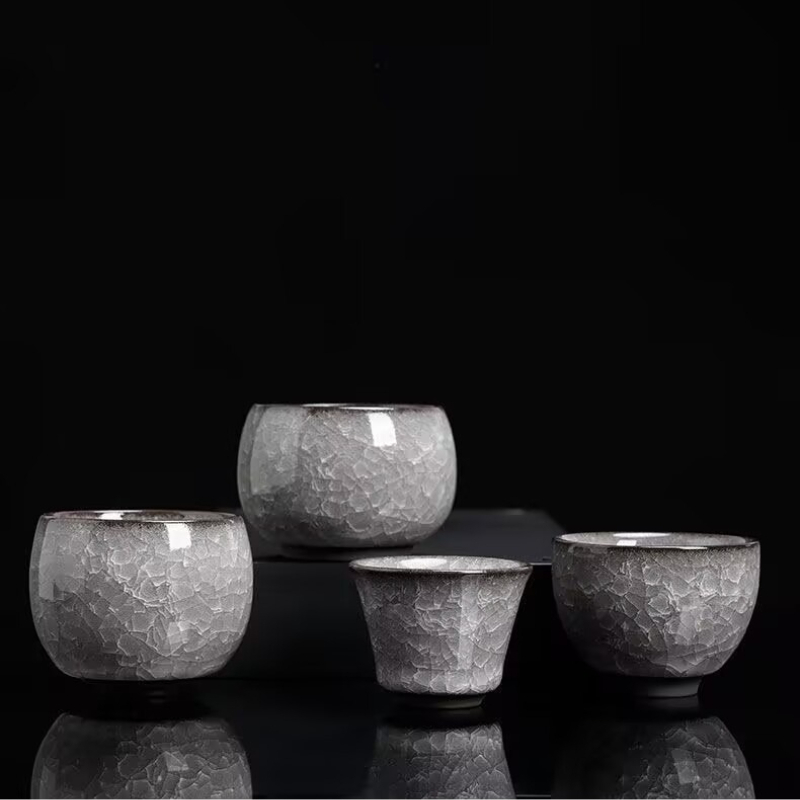 Cracked Ice Glaze Ceramic Tea  – Gongfu Tea Set recenzja i cena