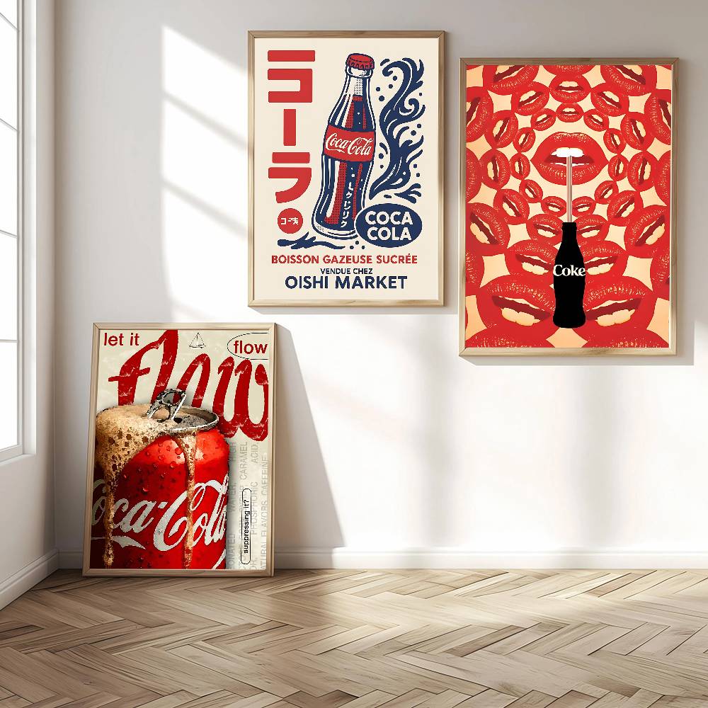Coca -cola Vintage Anime Poste – Coffee Tea Poster recenzja i cena