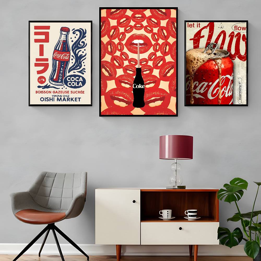 Coca -cola Vintage Anime Poste – Coffee Tea Poster recenzja i cena