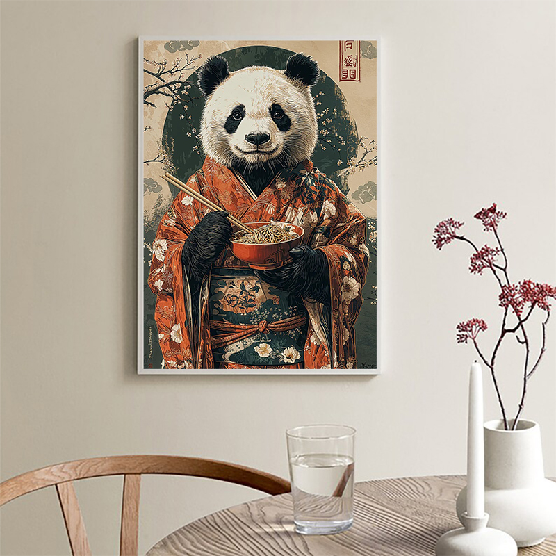 Retro Japanese Frog Drink Coff – Coffee Tea Poster recenzja i cena