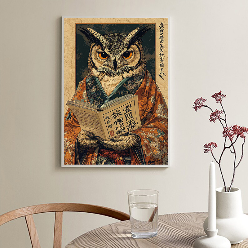 Retro Japanese Frog Drink Coff – Coffee Tea Poster recenzja i cena