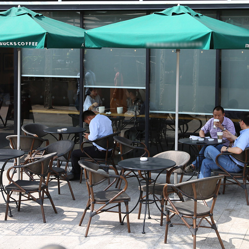 Outdoor garden rattan courtyar – Coffee Tea Garden recenzja i cena