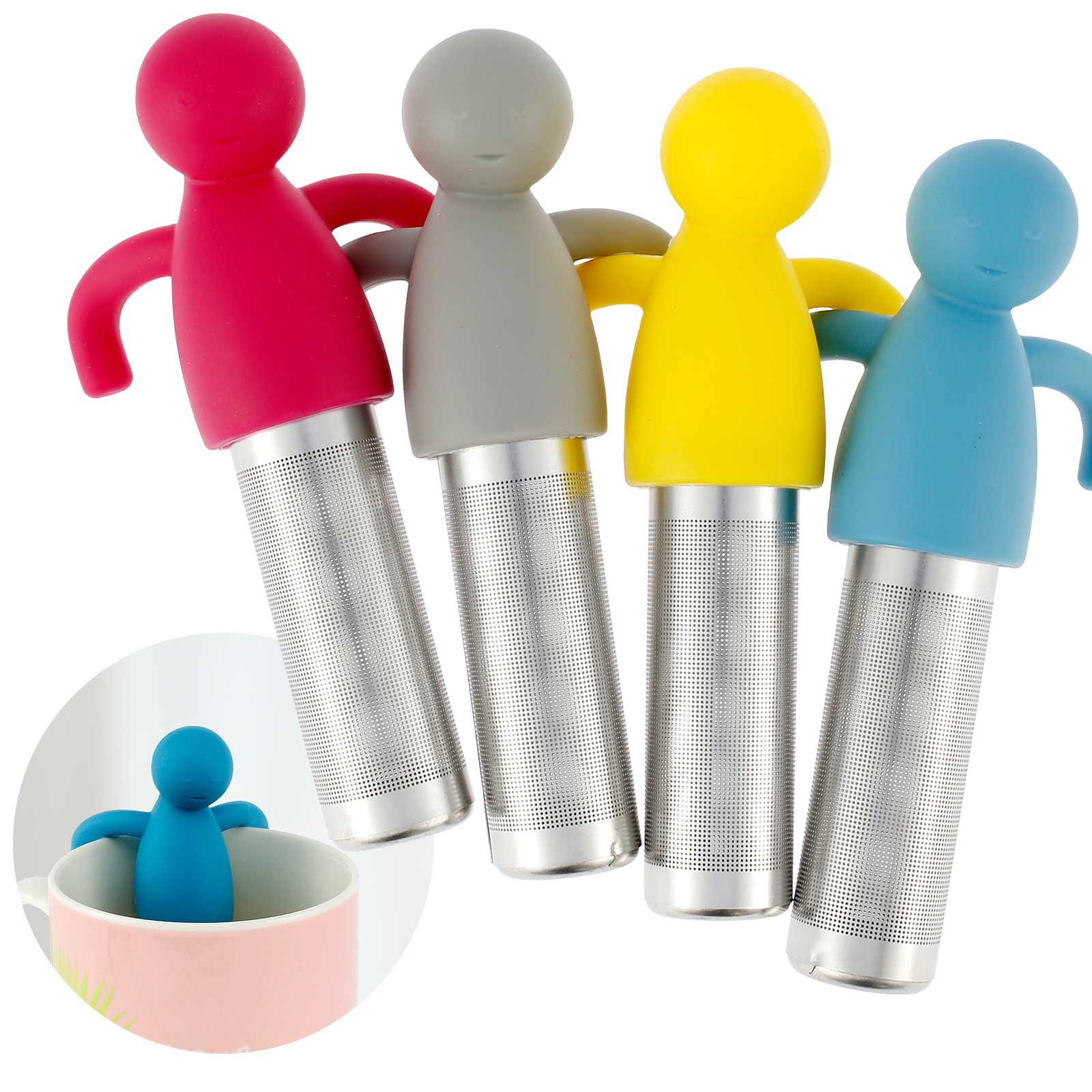 4Pcs Tea Infuser for Loose Tea – Coffee Tea Infusion recenzja i cena