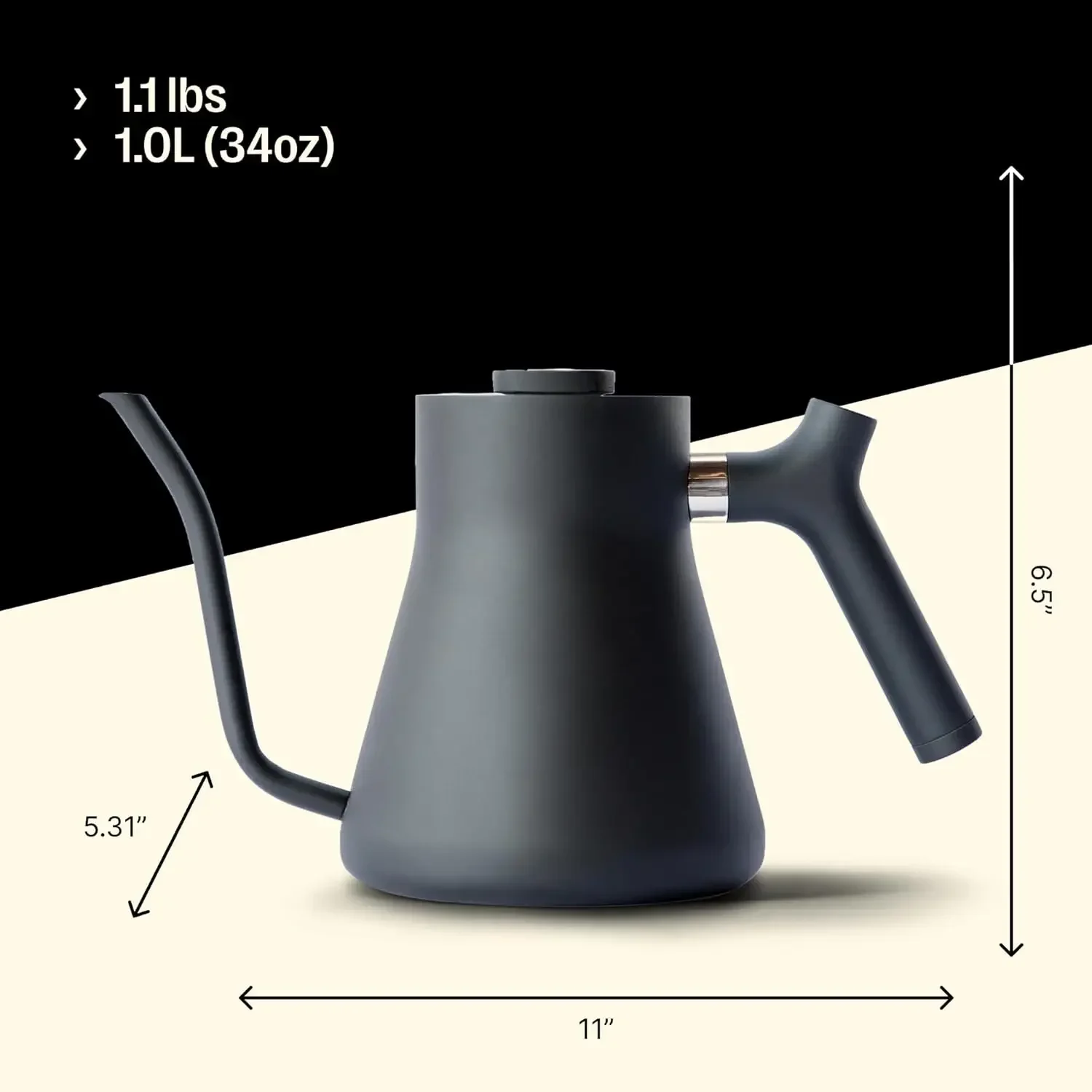 XMSJ.Stagg Stovetop Pour-Over  – Pour Over Kettle recenzja i cena