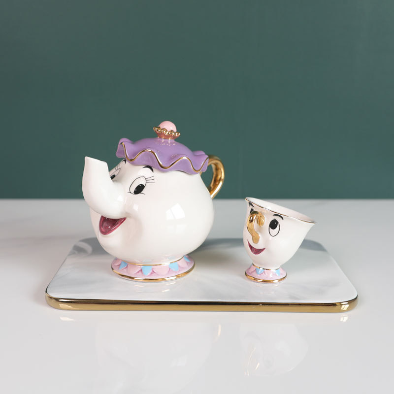 Hot Teapot Cartoon Beauty And  – Good Coffee Tea recenzja i cena