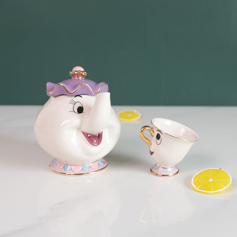 Hot Teapot Cartoon Beauty And  – Good Coffee Tea recenzja i cena