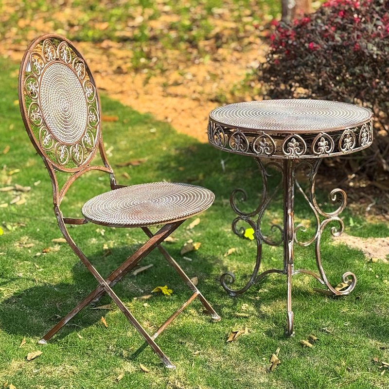Garden European retro wrought  – Coffee Tea Garden recenzja i cena