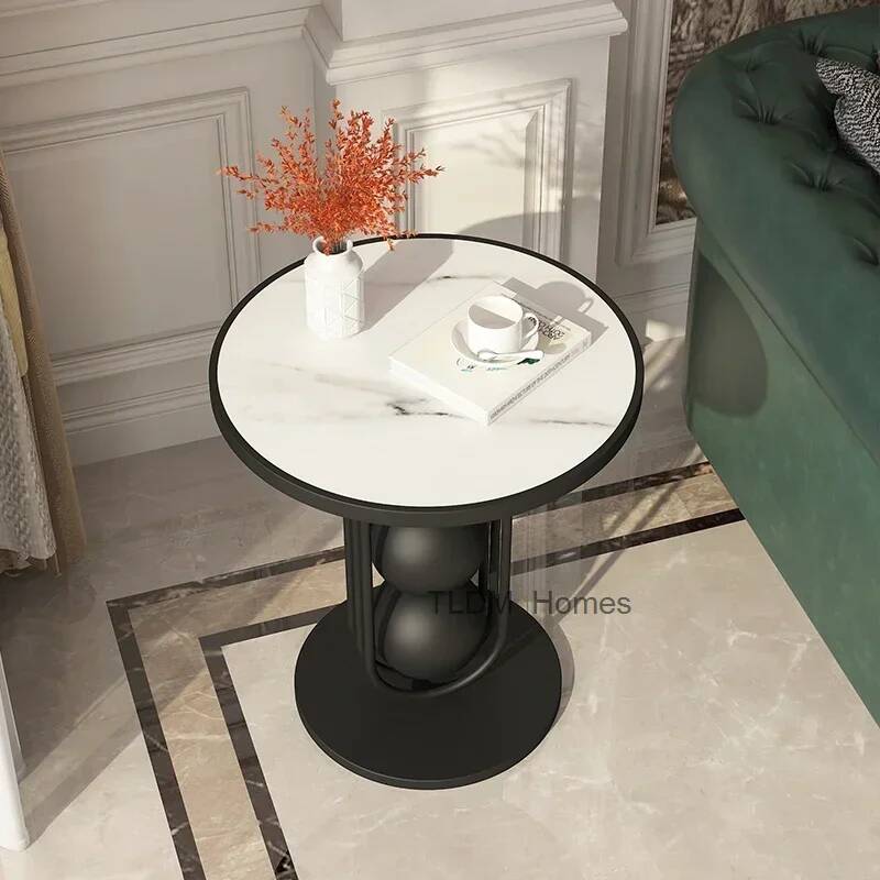 Tea Round Coffee Table Marble  – Coffee Tea Garden recenzja i cena