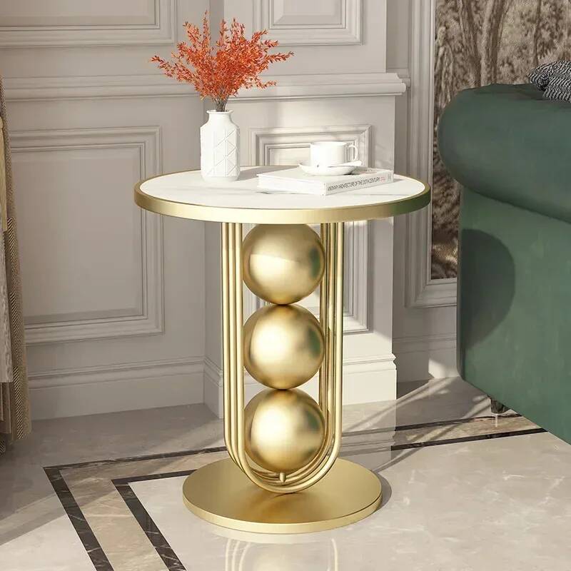 Tea Round Coffee Table Marble  – Coffee Tea Garden recenzja i cena