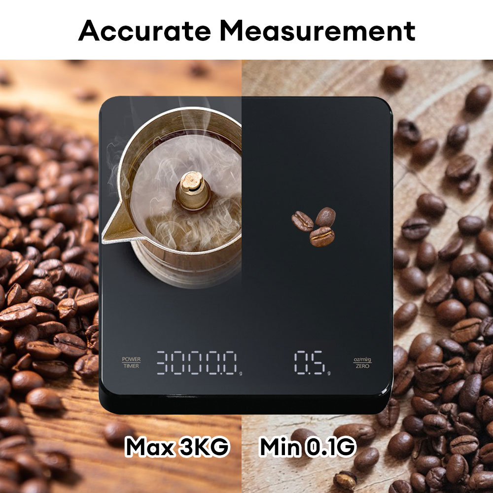 Digital Coffee Scale with Time – Coffee Bean Scale recenzja i cena