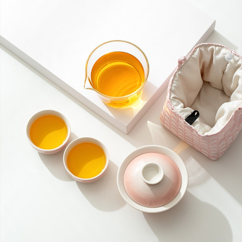 Plant Ash Glaze Gradient Trave – Gongfu Tea Set recenzja i cena