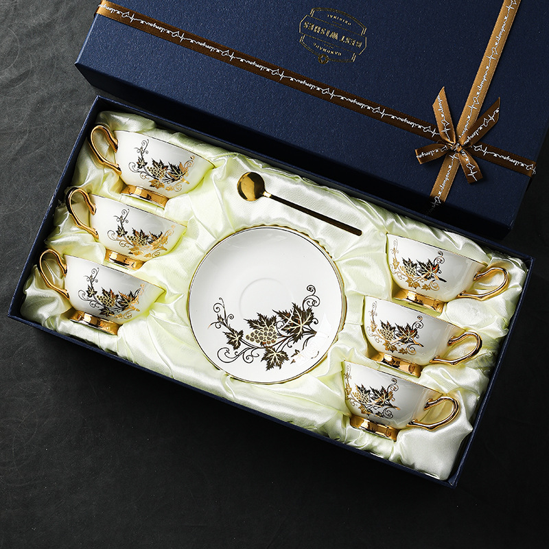 Coffee Cup Small Exquisite Set – Coffee Tea English recenzja i cena
