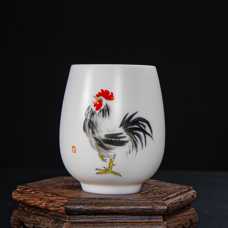 Hand-Painted Dehua White Porce – Gongfu Tea Set recenzja i cena
