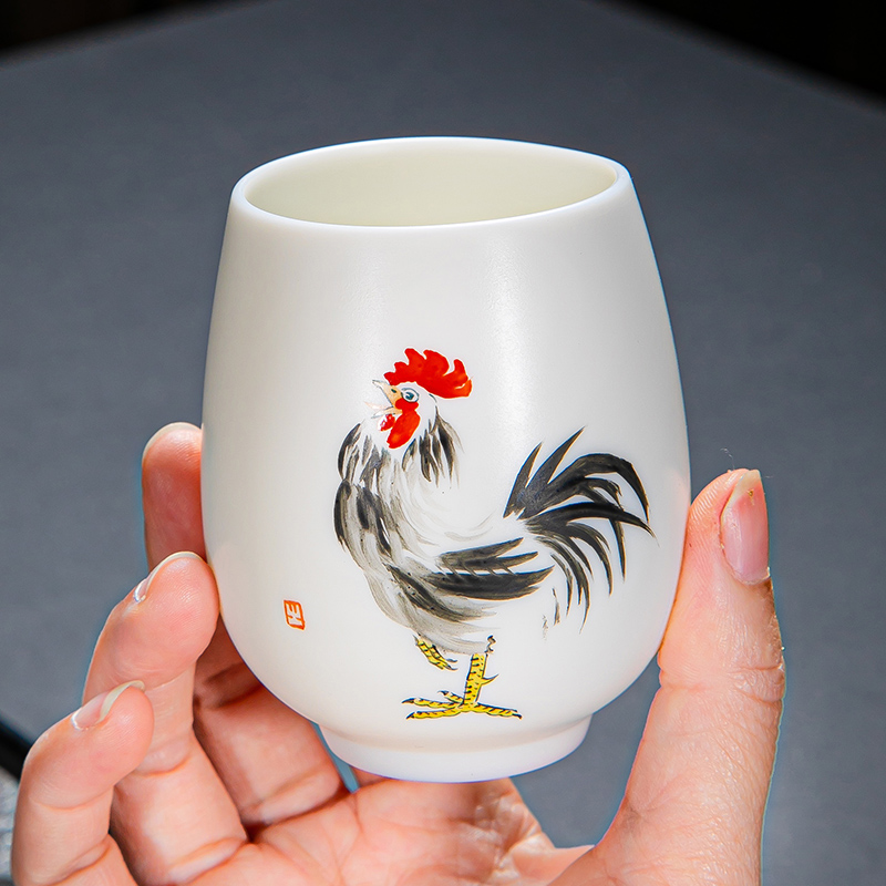 Hand-Painted Dehua White Porce – Gongfu Tea Set recenzja i cena
