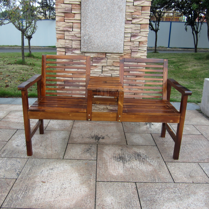 Carbonized solid wood outdoor  – Coffee Tea Garden recenzja i cena