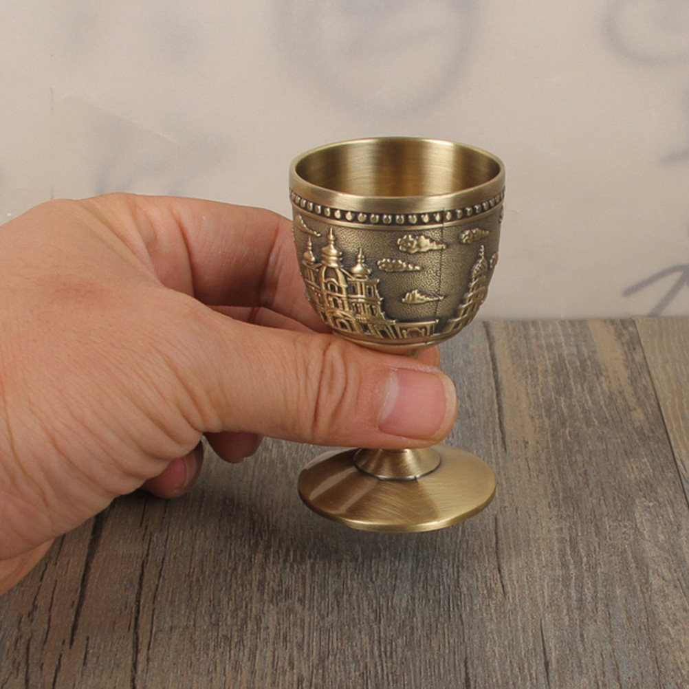 Metal Copper Alloy Liquor Cup  – Coffee Tea Home recenzja i cena