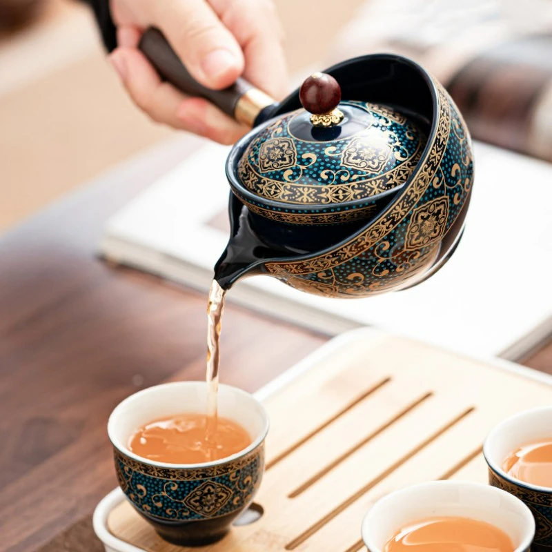 Chinese Kung Fu Tea Set Sand C – Pour Over Kettle recenzja i cena