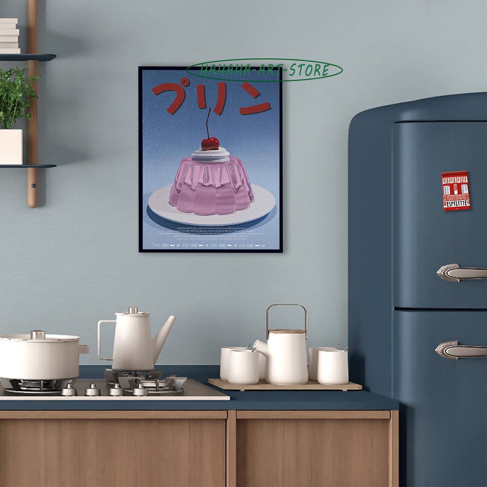 Pudding Dessert Afternoon Tea  – Coffee Tea Poster recenzja i cena
