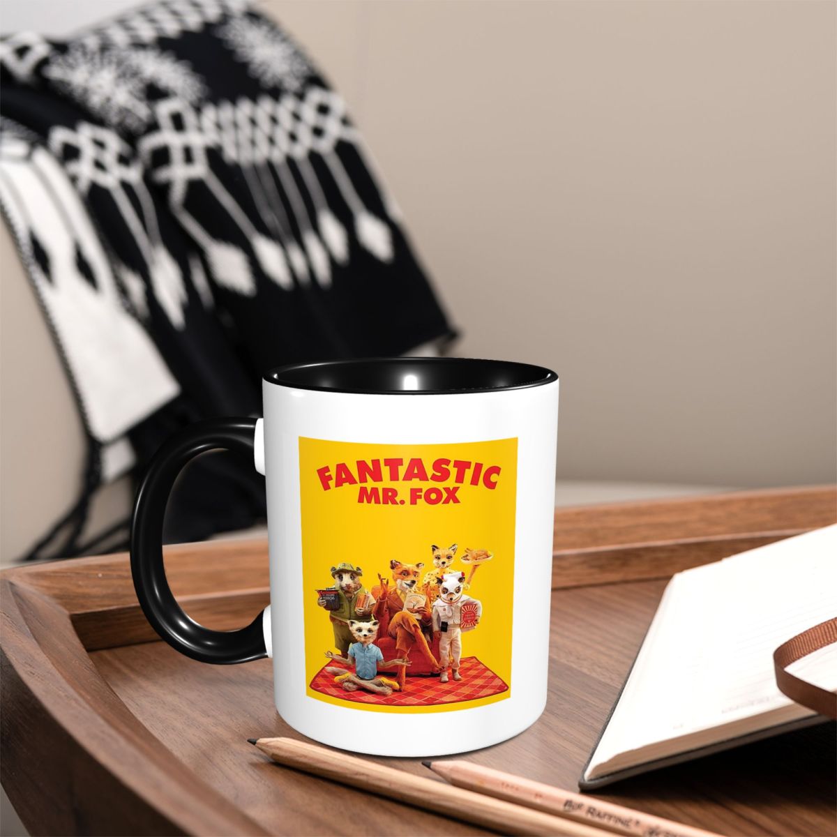 Fantastic Mr Fox Movie Poster  – Coffee Tea Poster recenzja i cena