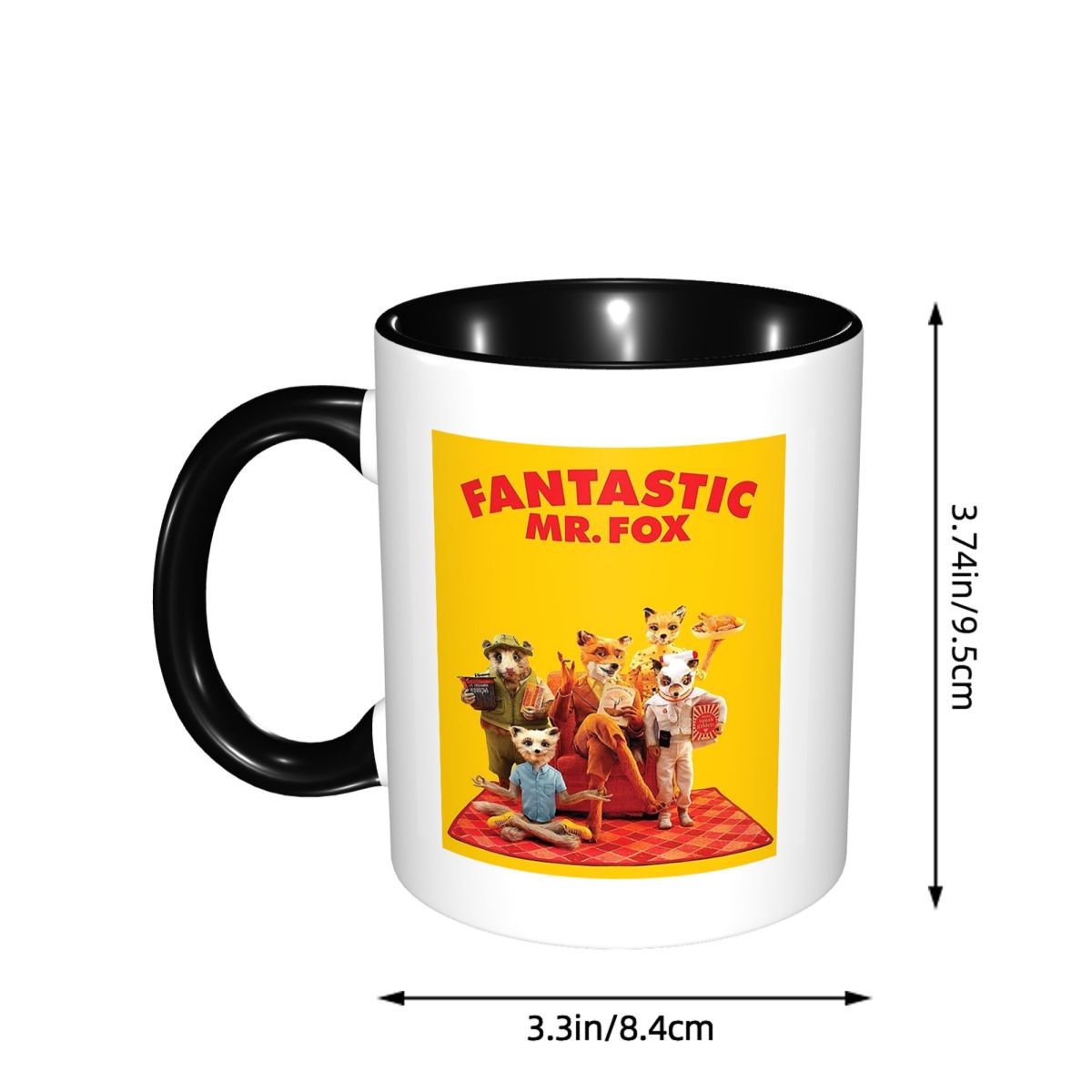Fantastic Mr Fox Movie Poster  – Coffee Tea Poster recenzja i cena