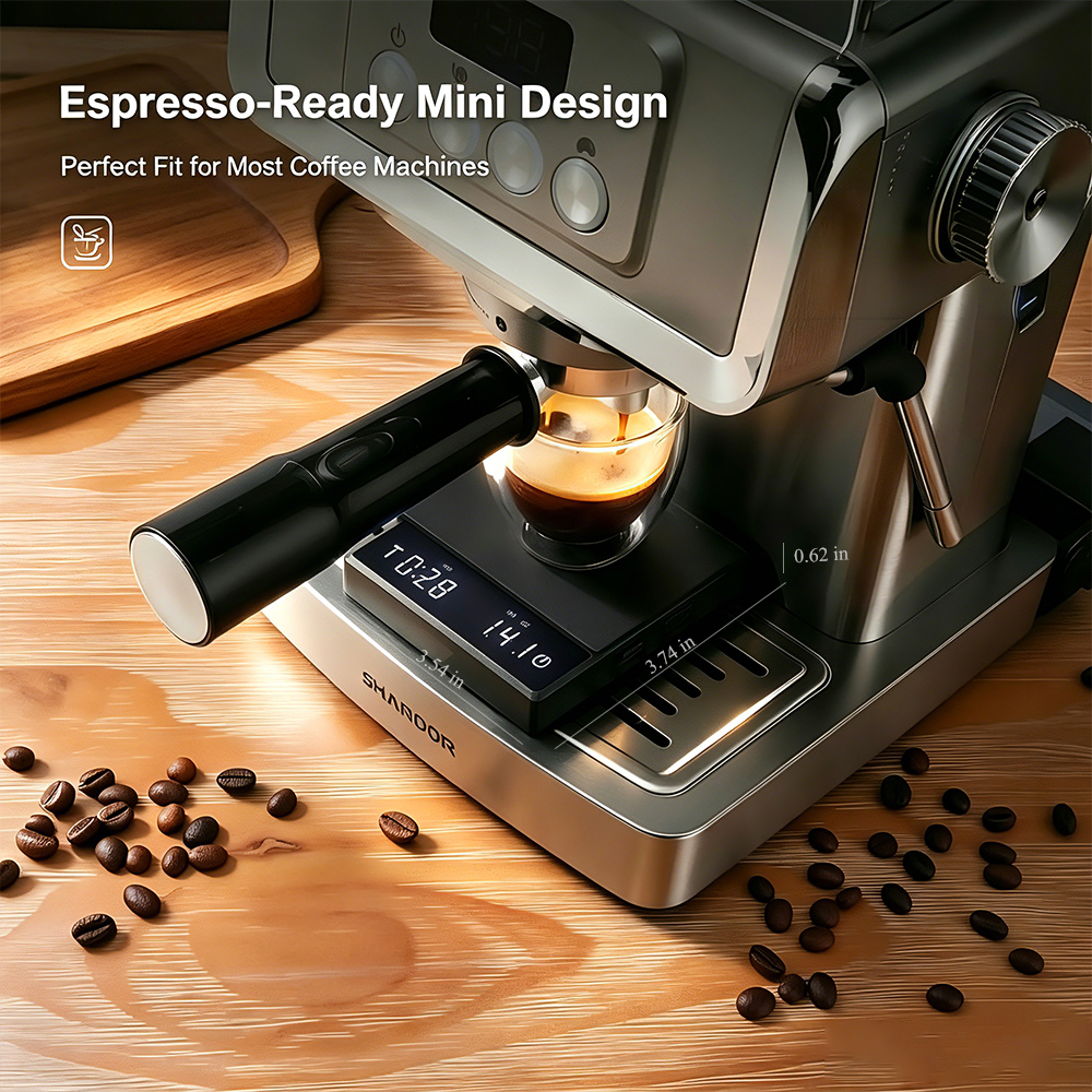 Mini Digital Coffee Scale with – Coffee Bean Scale recenzja i cena